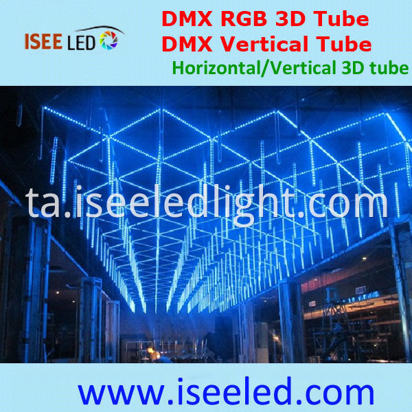 RGB DMX512 LED 3D Tube